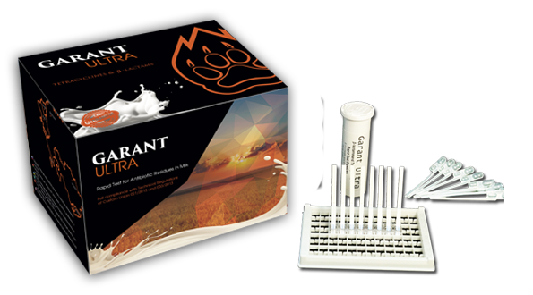 Экспресс-тест на антибиотики в молоке Garant Ultra